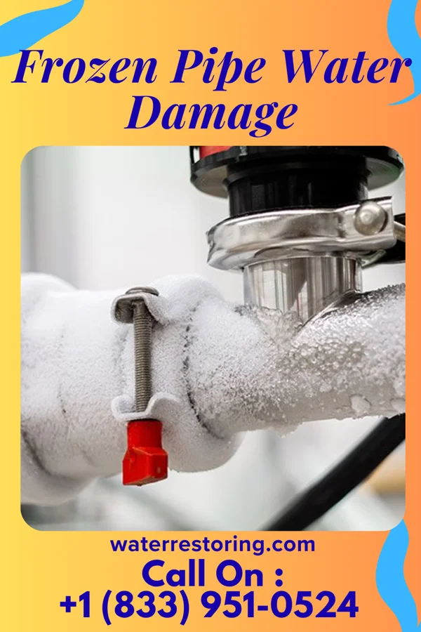 Frozen Pipe Water Damage in Luray, VA